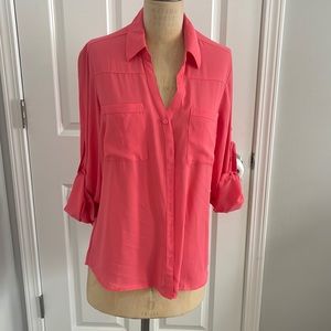 Coral express portofino button down shirt. Size large. NWOT